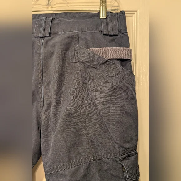 5.11 Tactical Straight-Leg Cargo Pants in Navy - Picture 7 of 8